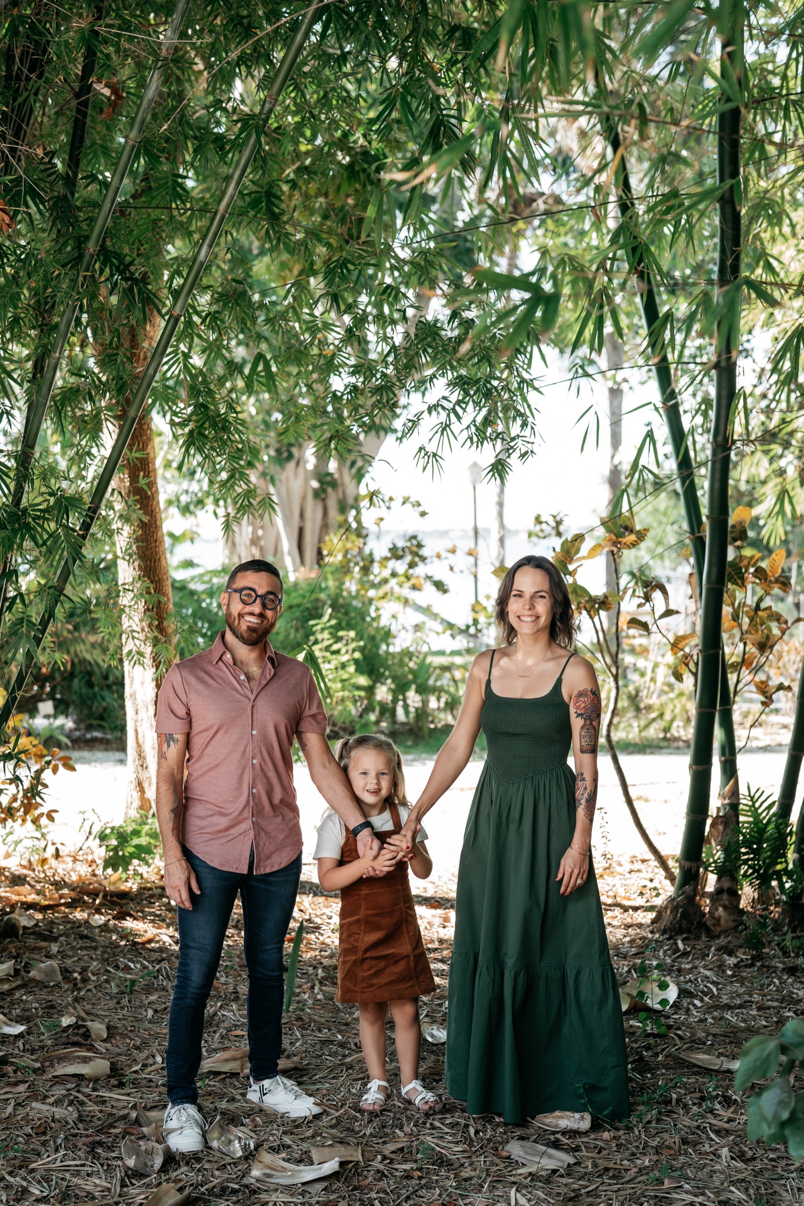 Allen, Caitlin, and Isla